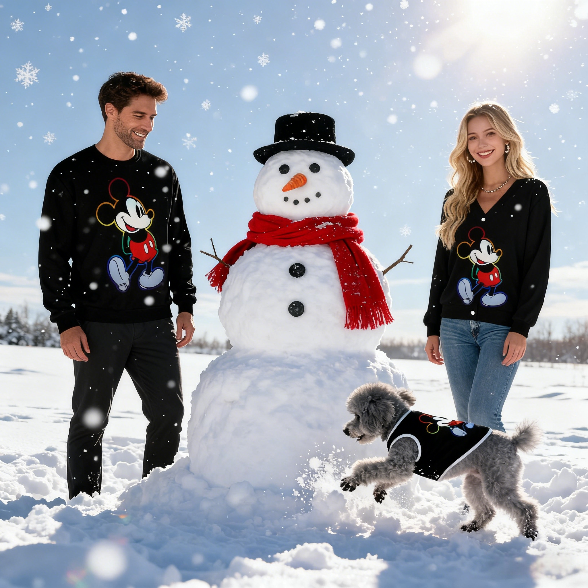 Classic Outline Knit Set Sweater