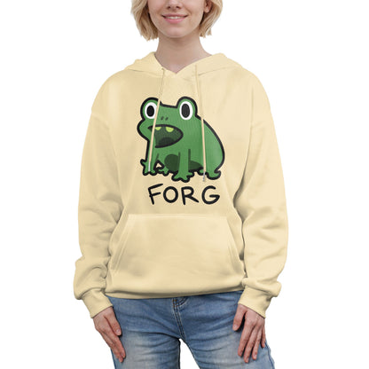 Cute Green Frog Dog Hoodie