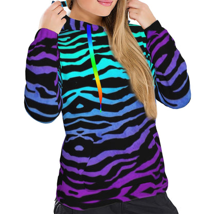 Neon Tiger Stripe Hoodie