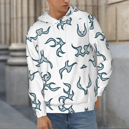 Wave Pattern Hoodie