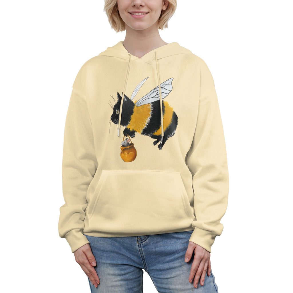 Bee Cat Dog Hoodie