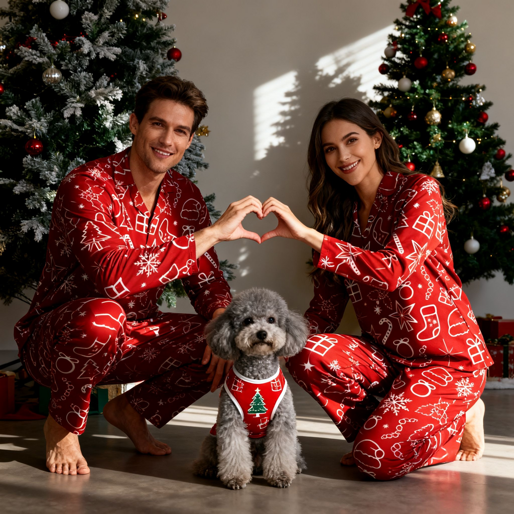Holiday Ornaments & Gifts Matching Pajamas