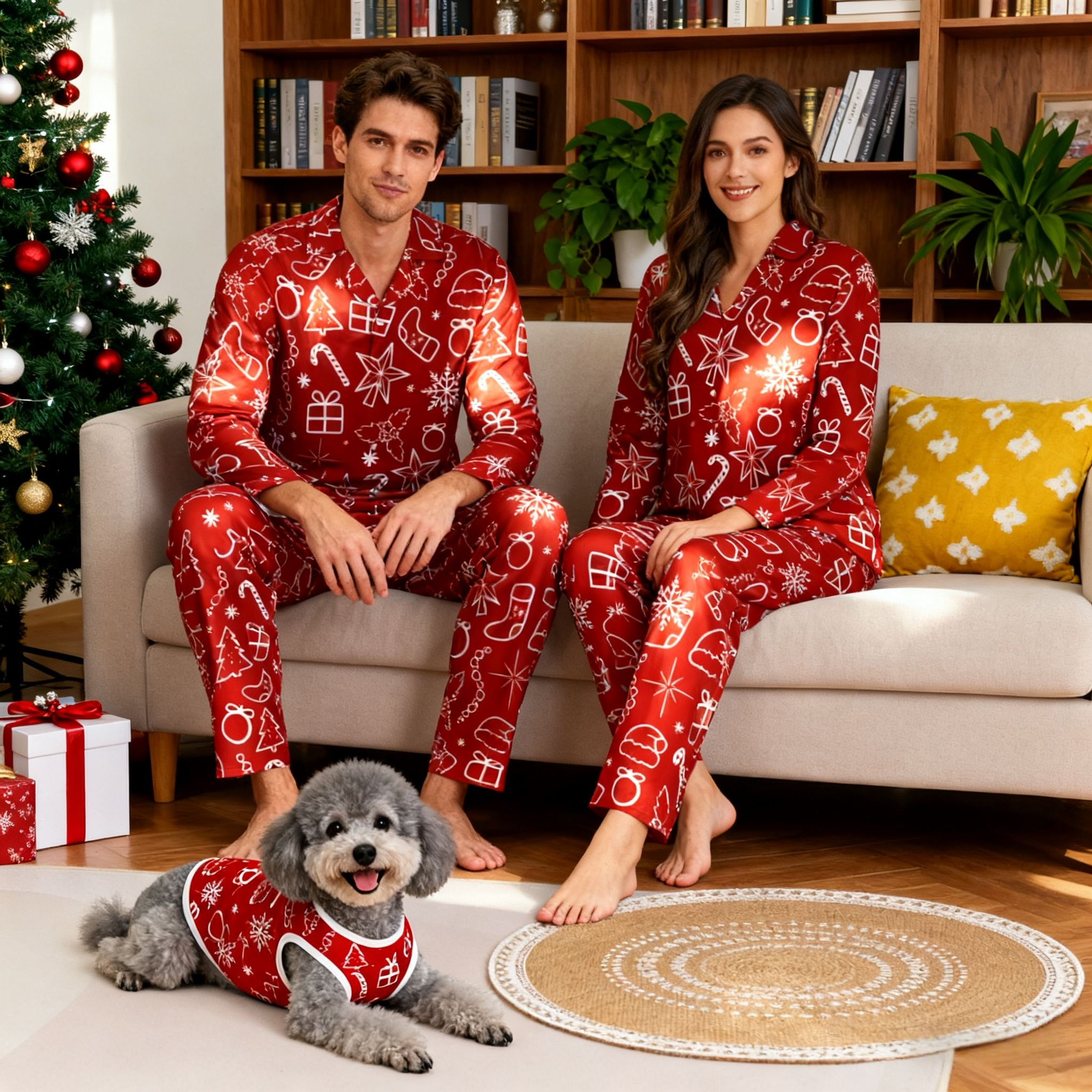 Holiday Ornaments & Gifts Matching Pajamas