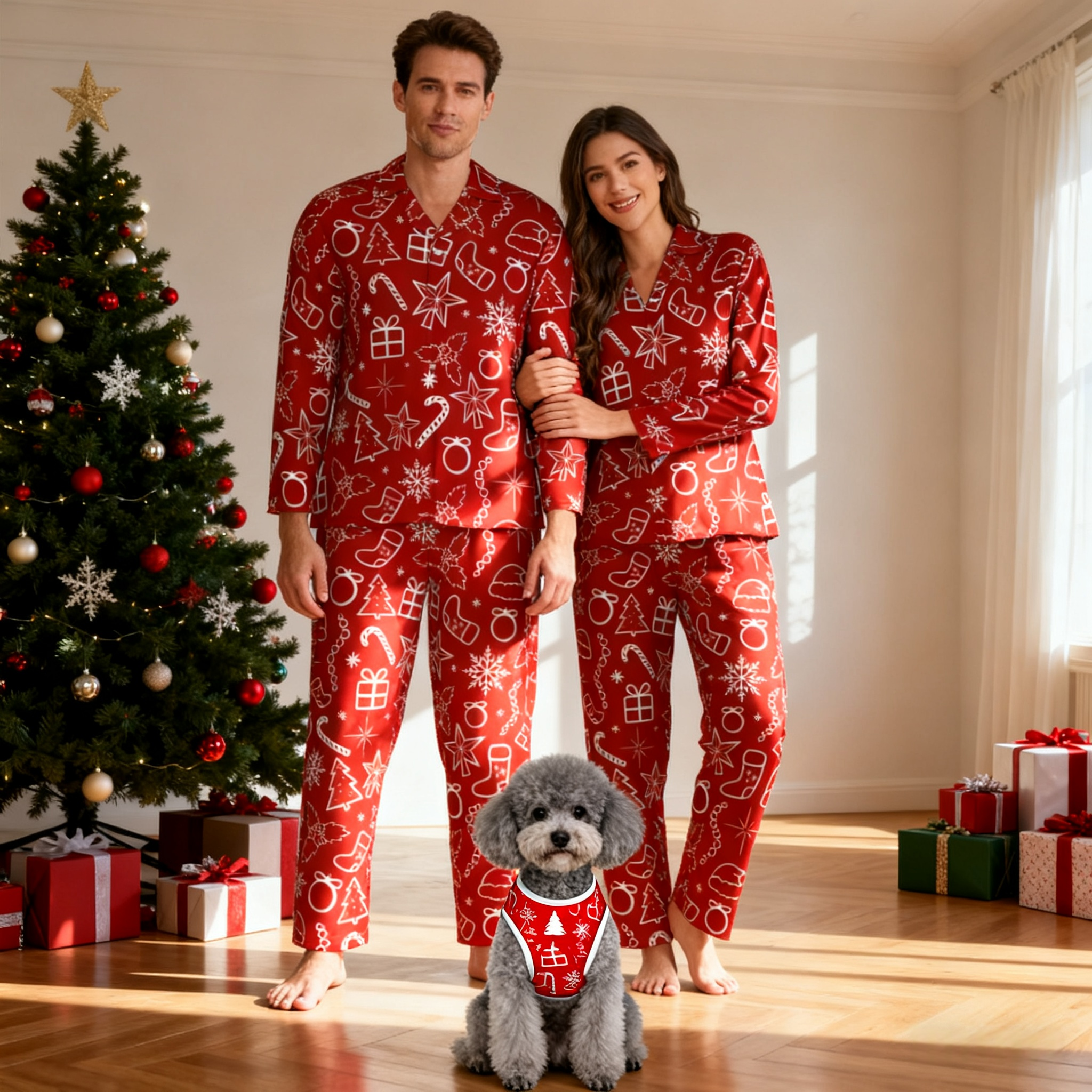 Holiday Ornaments & Gifts Matching Pajamas