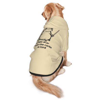 Chubby Frog Knight Dog Hoodie