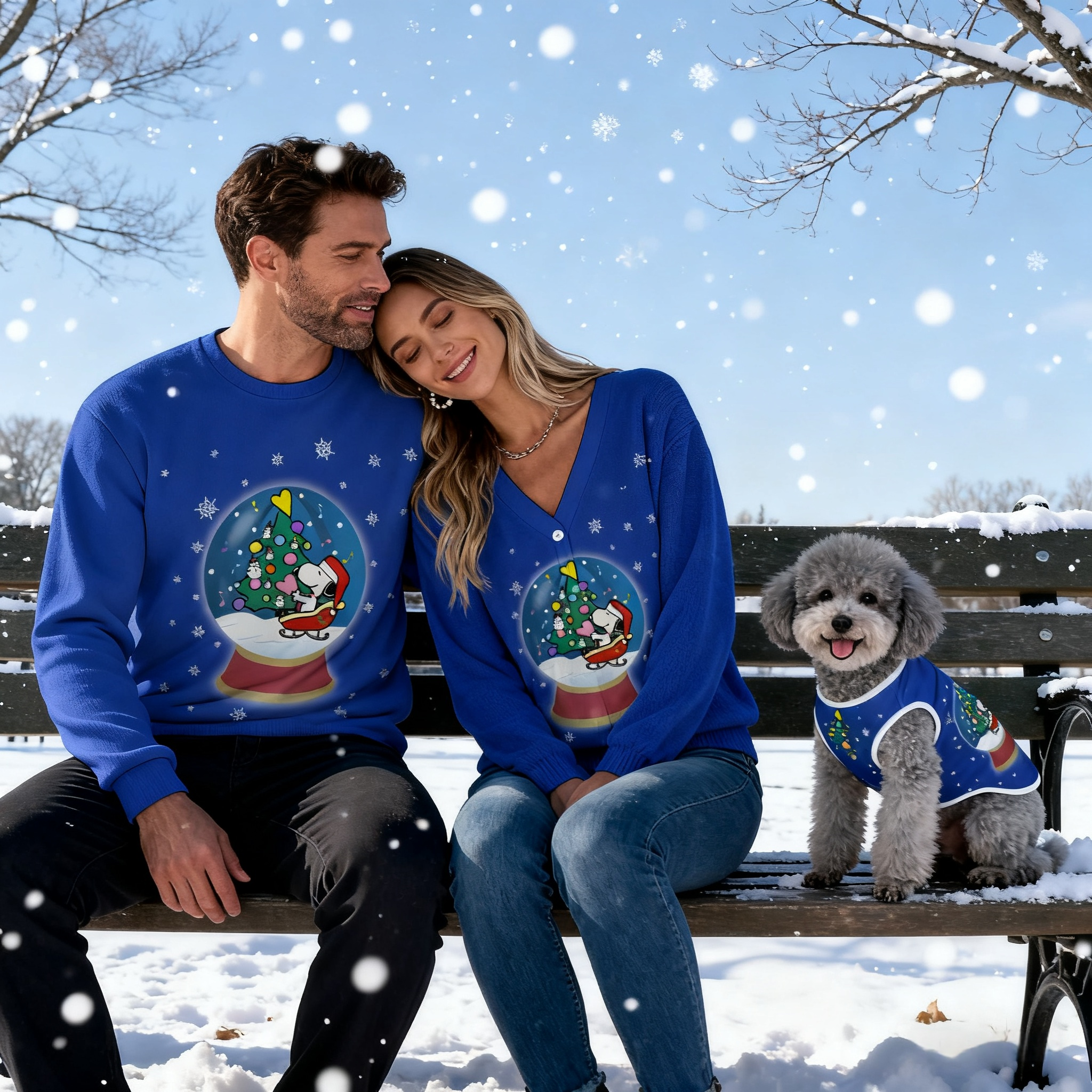 Snow Globe Christmas Sweater