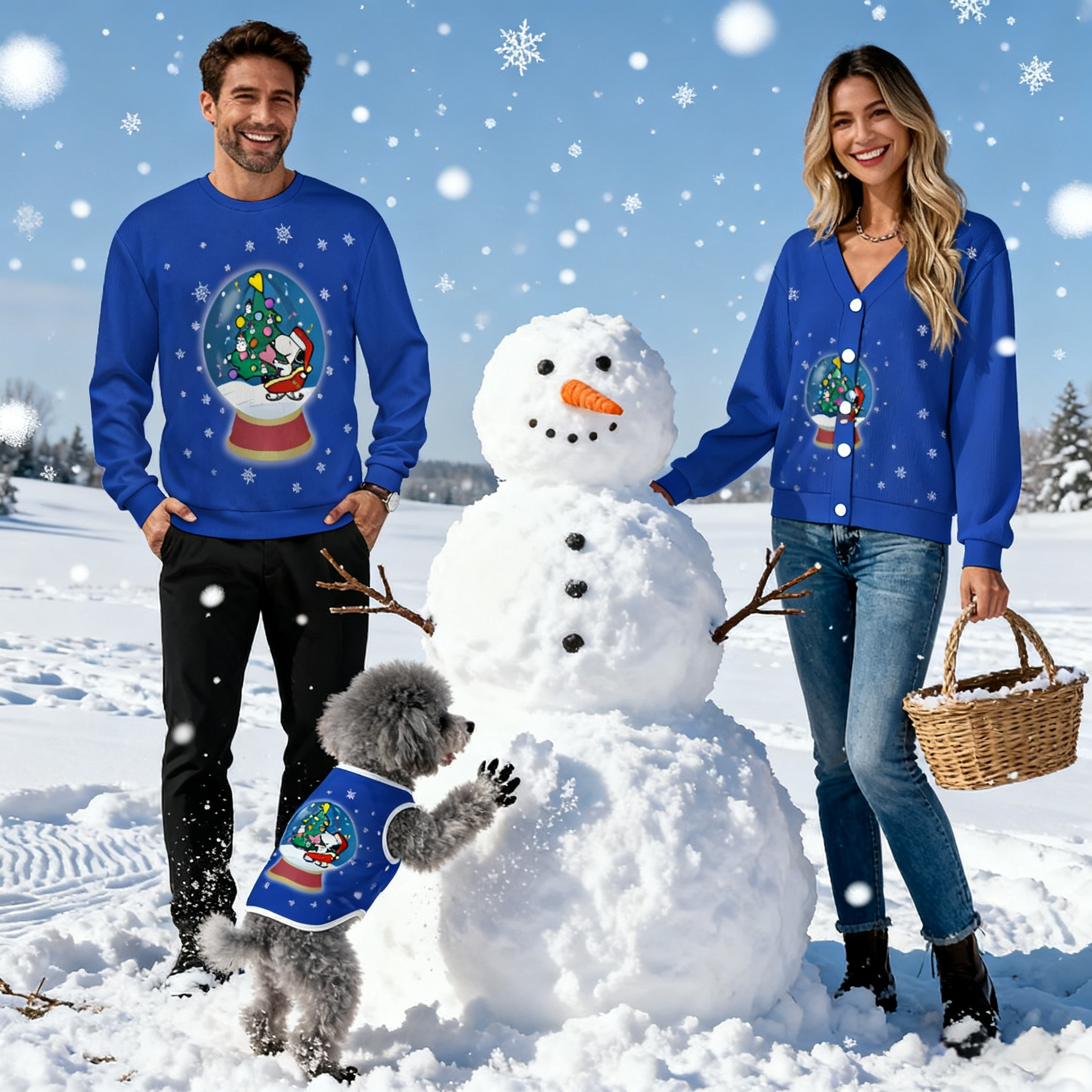 Snow Globe Christmas Sweater