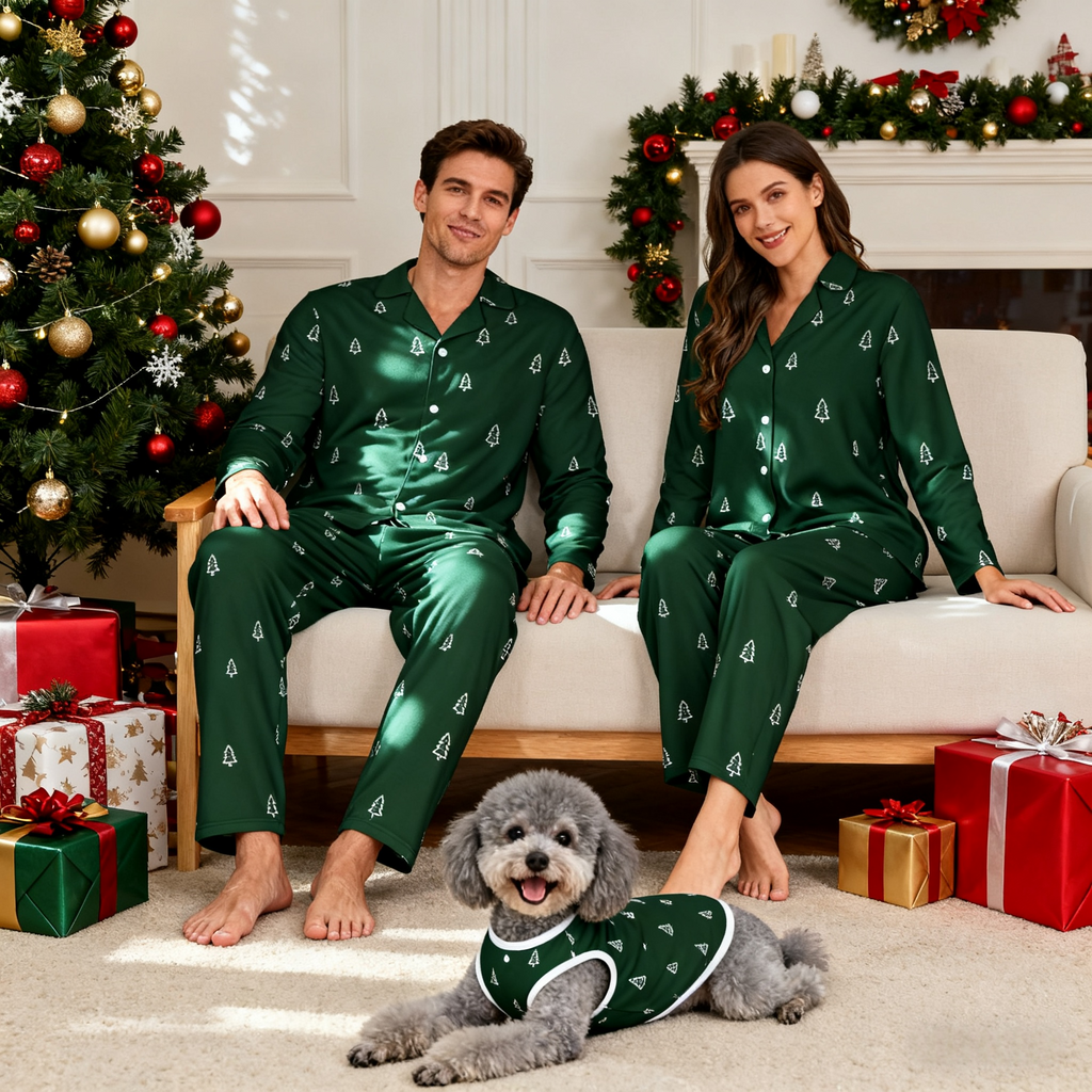 Holiday Mini Christmas Trees Christmas Pajamas