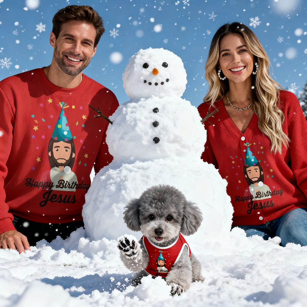 Happy Birthday Jesus Sweater