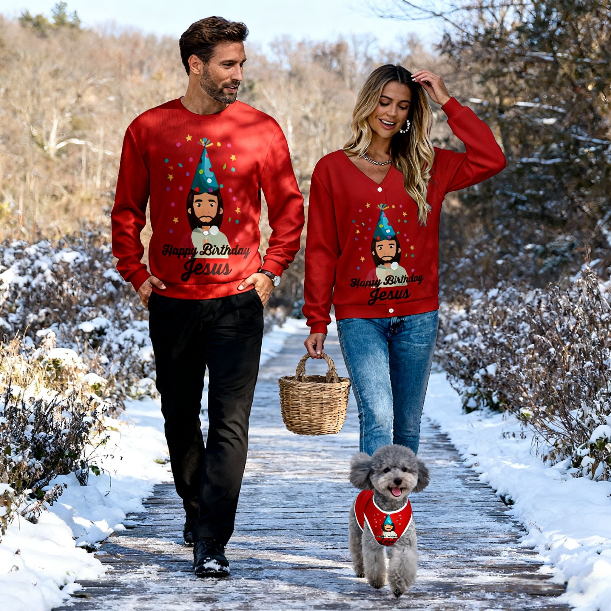 Happy Birthday Jesus Sweater