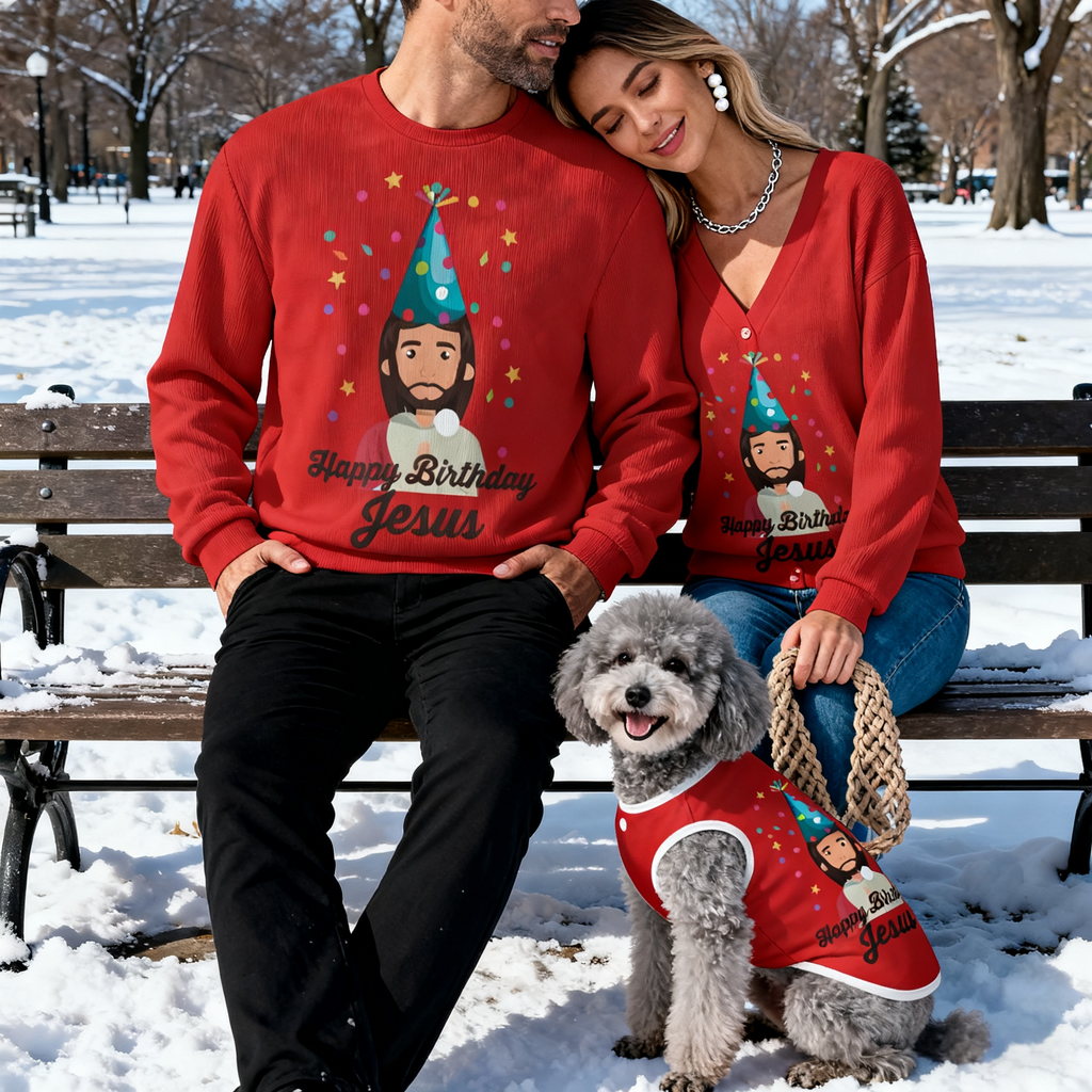 Happy Birthday Jesus Sweater