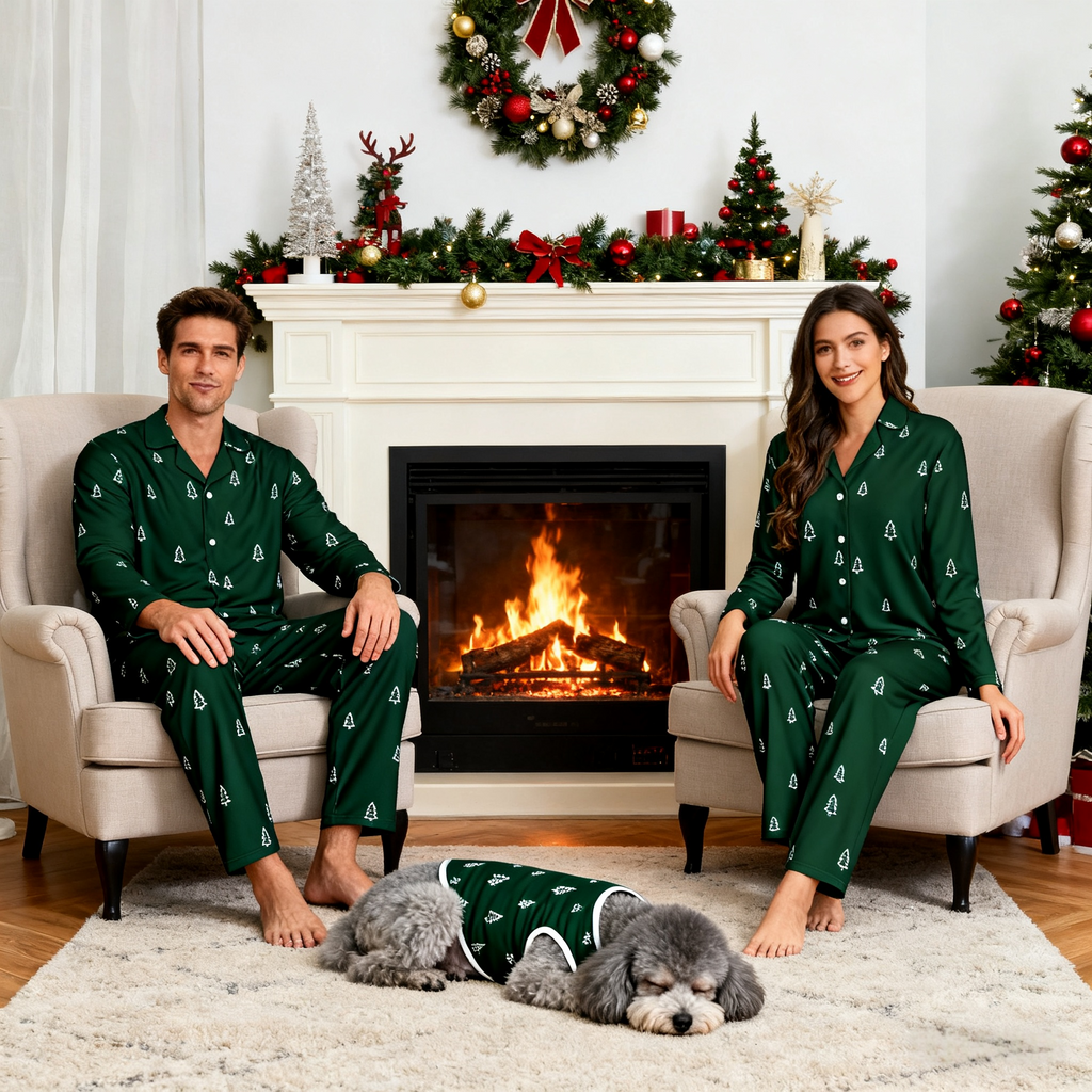 Holiday Mini Christmas Trees Christmas Pajamas
