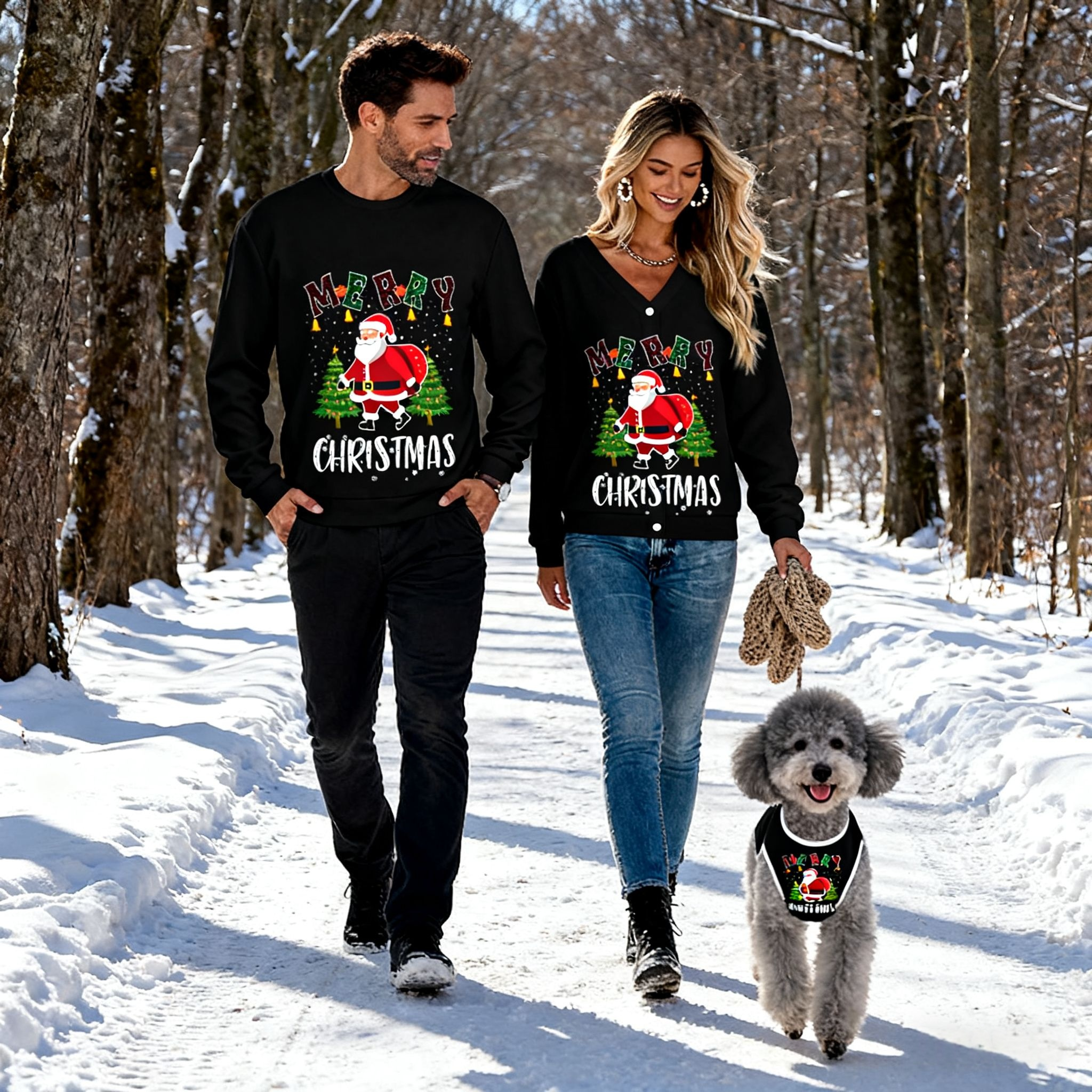 Santa Merry Christmas Sweater