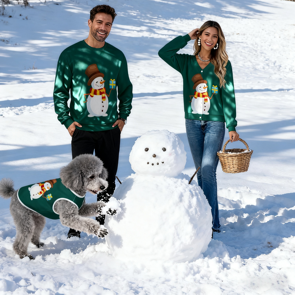 Snowman Gift Sweater