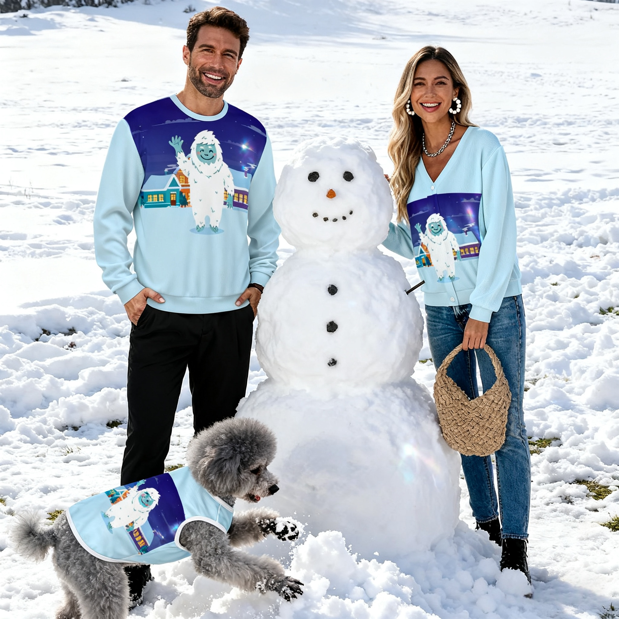 Yeti Winter Village Sweater