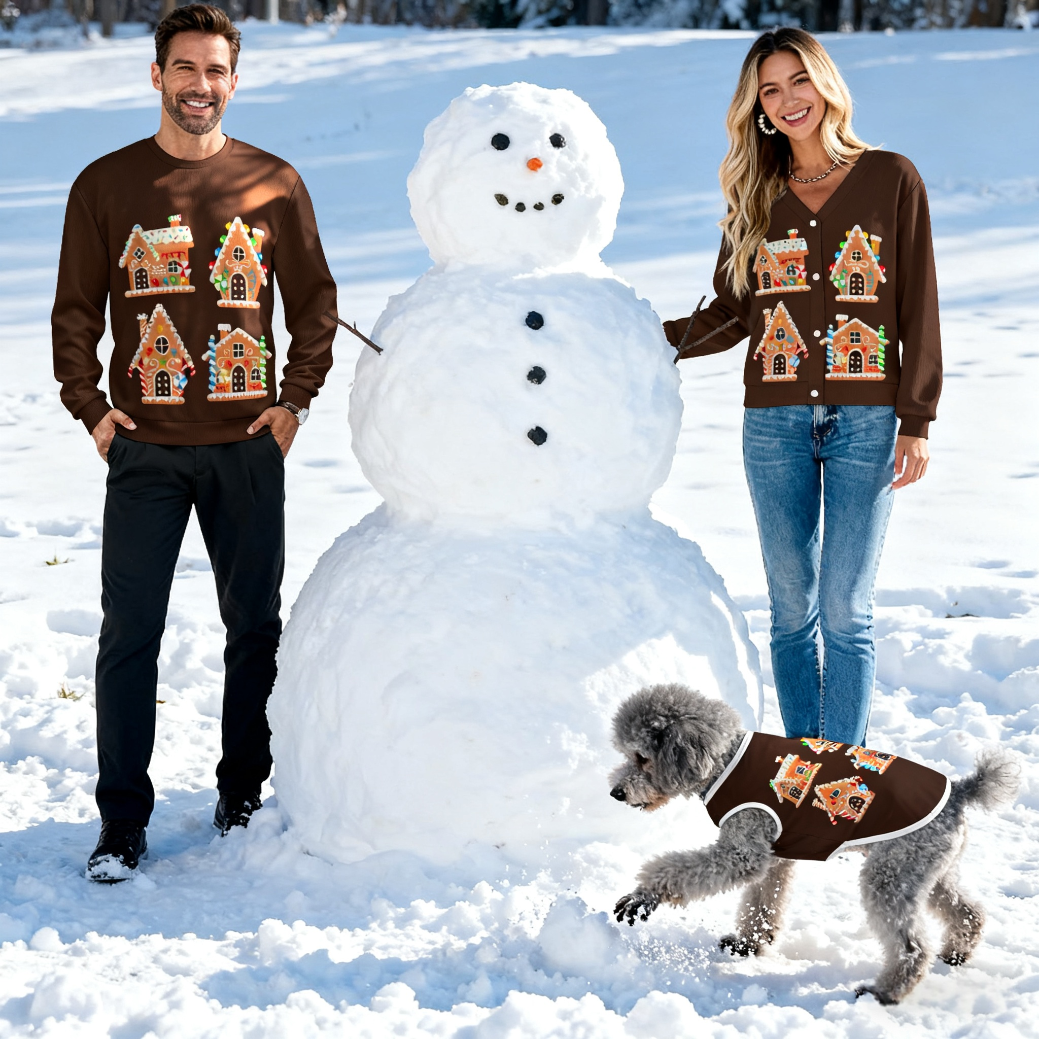 Gingerbread House Sweater