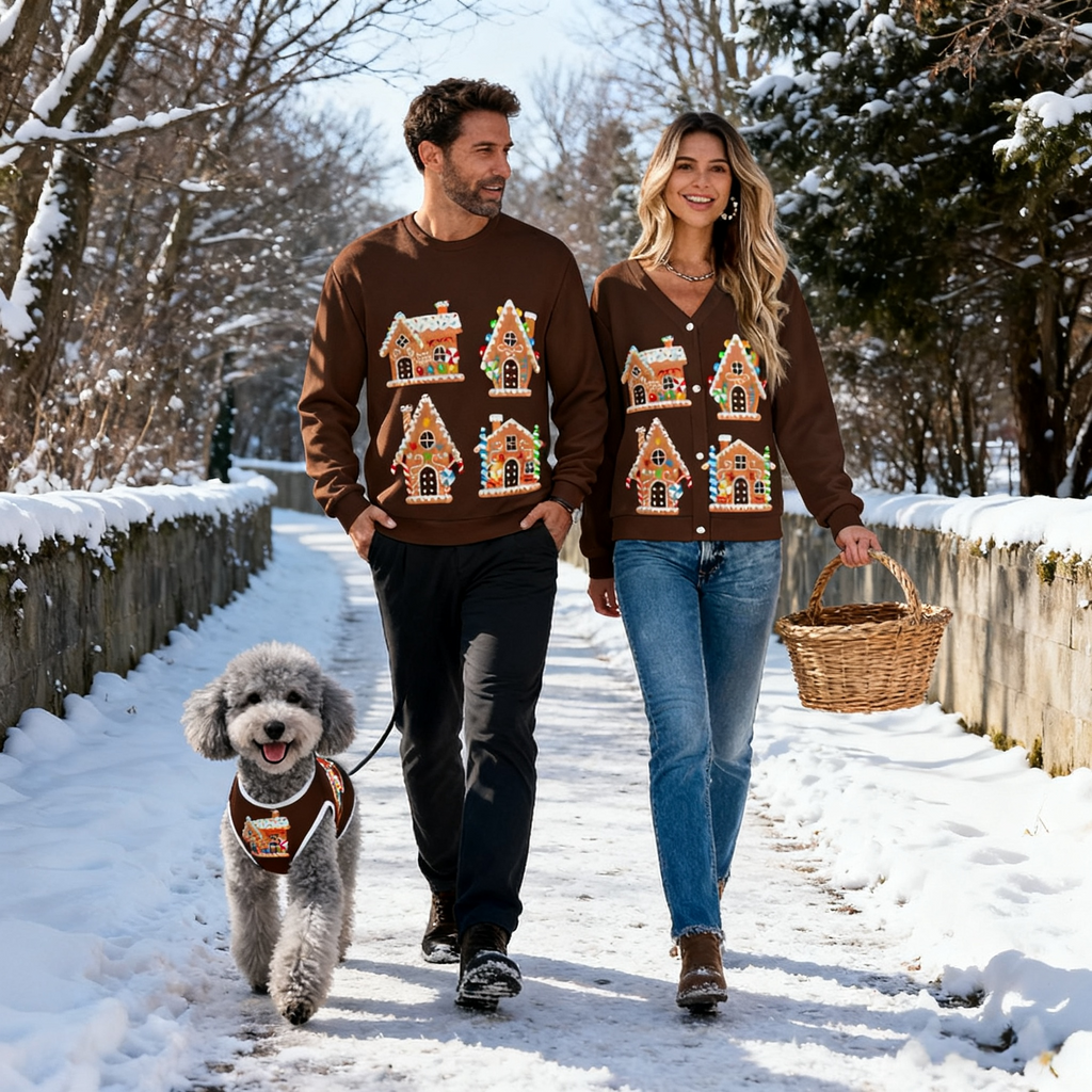 Gingerbread House Sweater