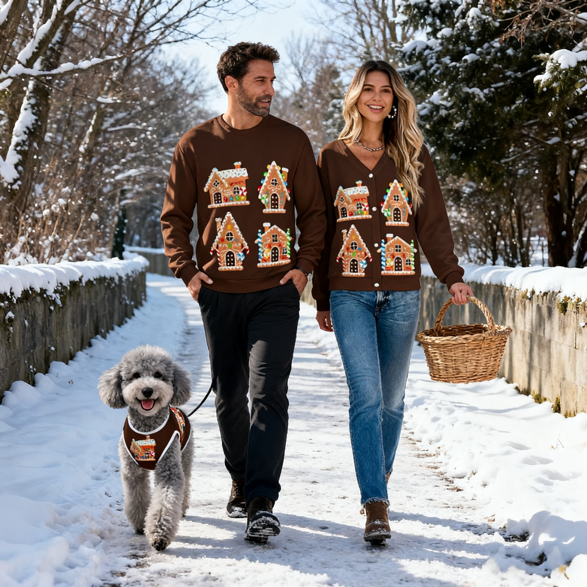 Gingerbread House Sweater