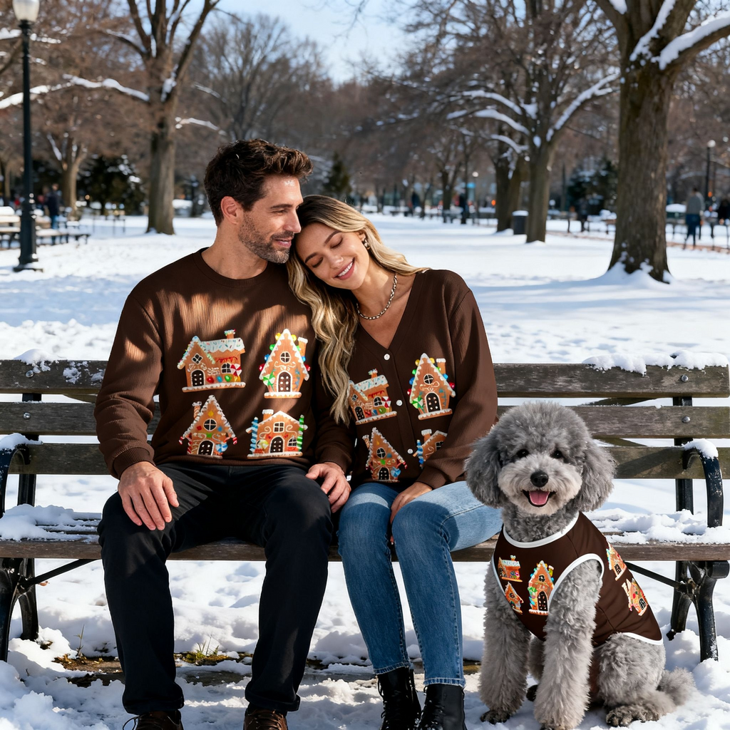 Gingerbread House Sweater