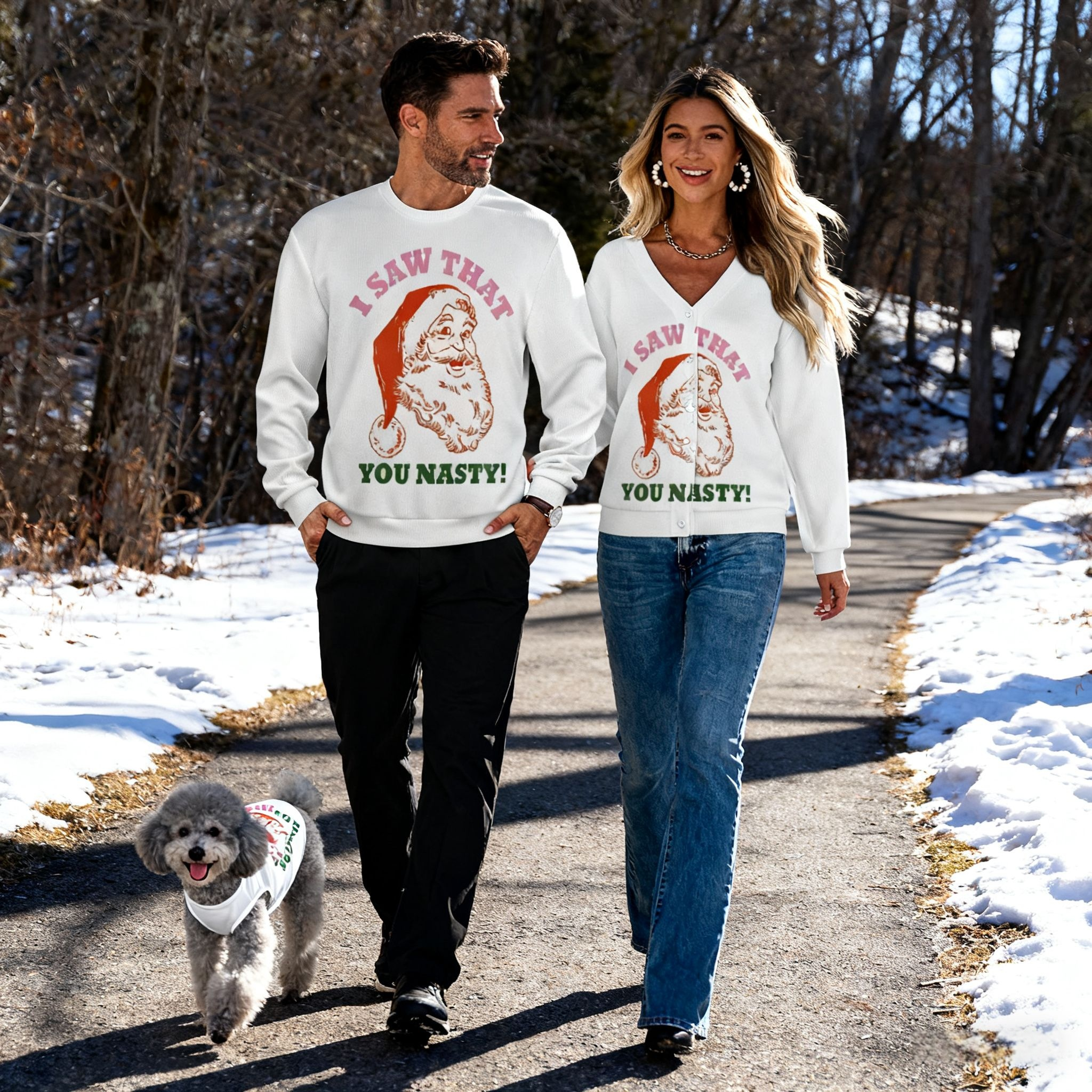 I Saw That Santa Sweater