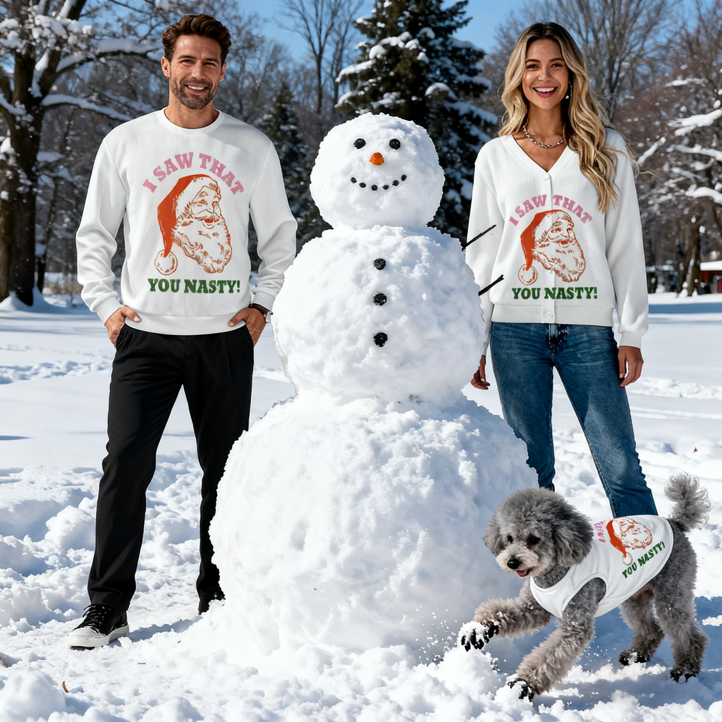 I Saw That Santa Sweater