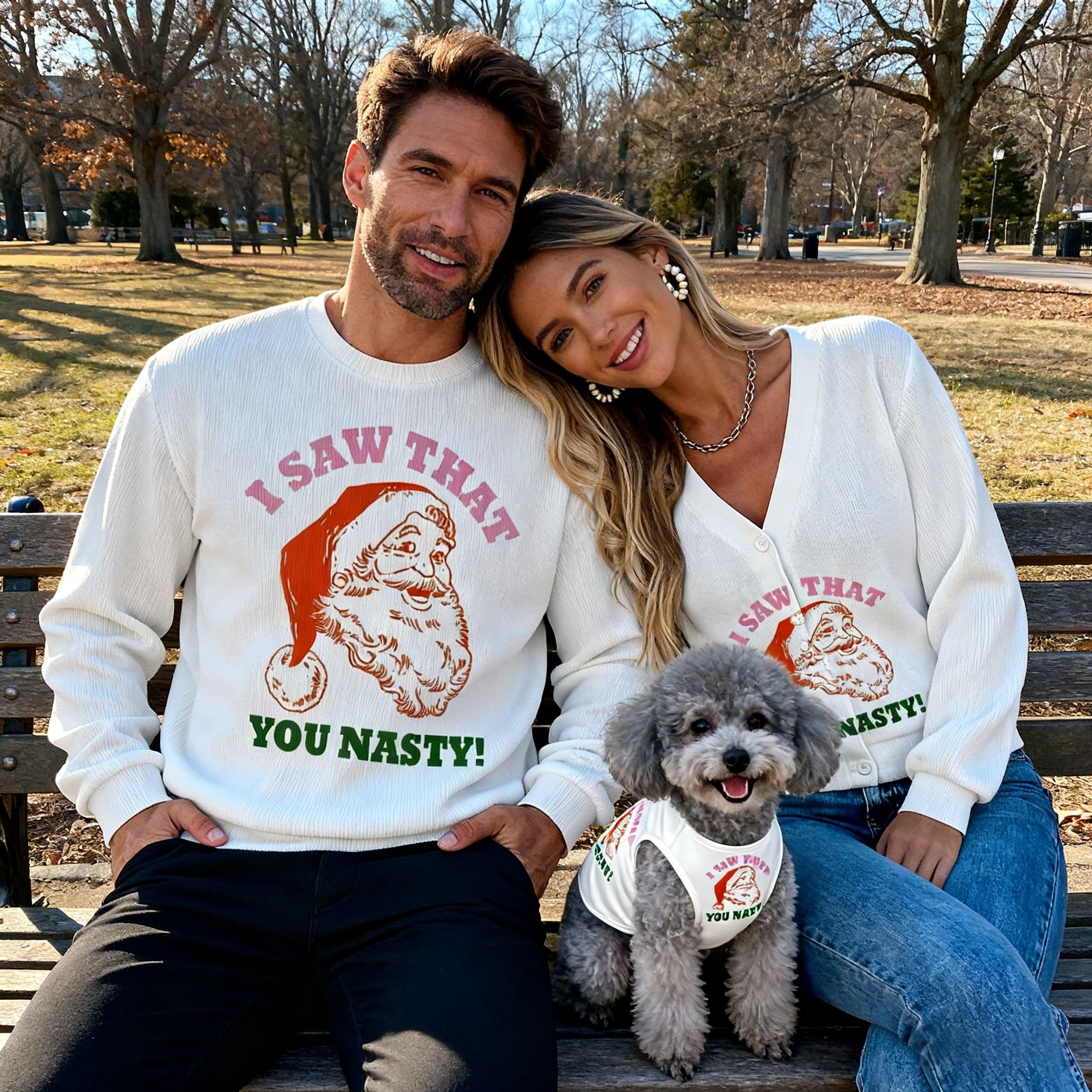 I Saw That Santa Sweater