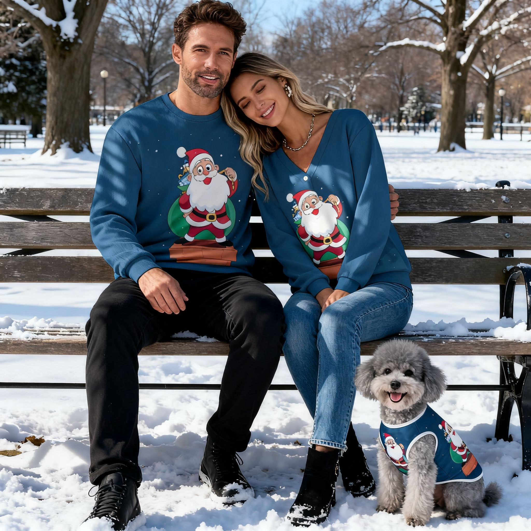 Chimney Santa Sweater