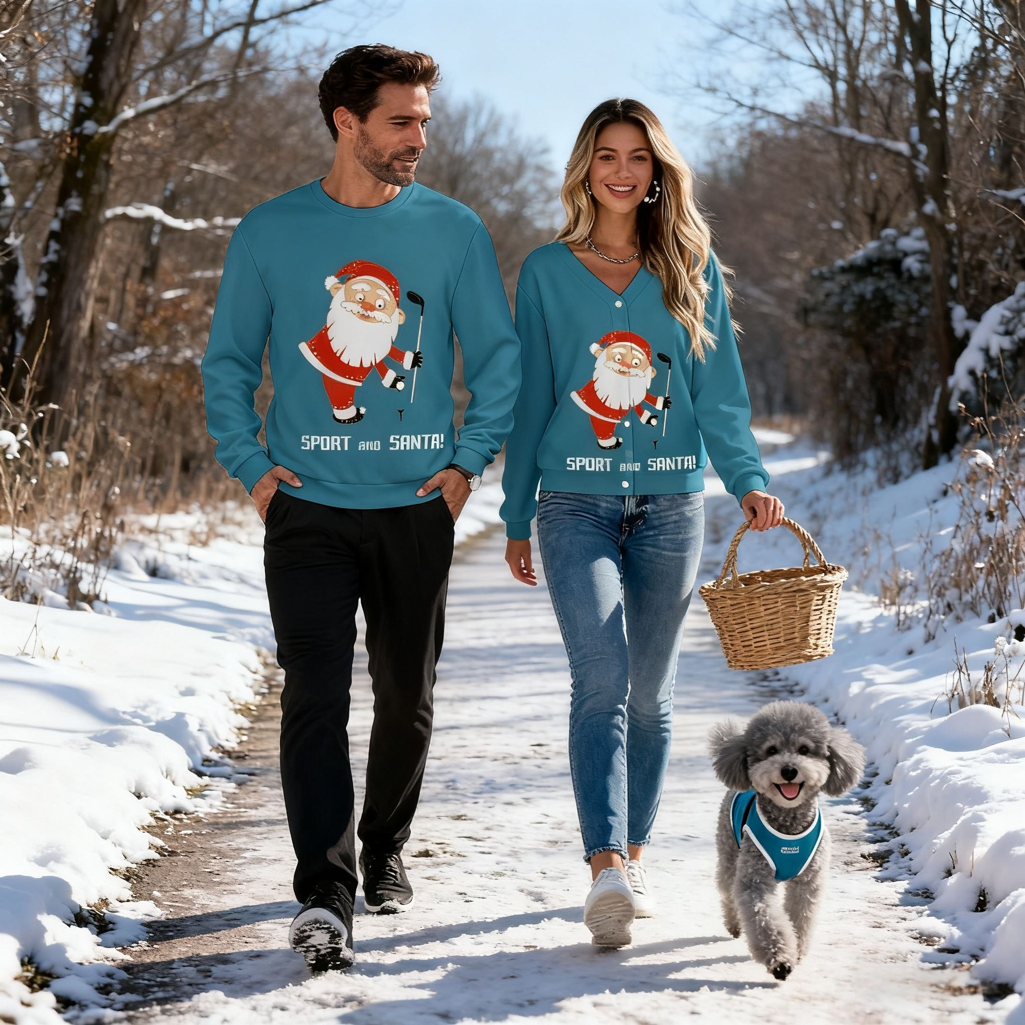 Sport and Santa Sweater