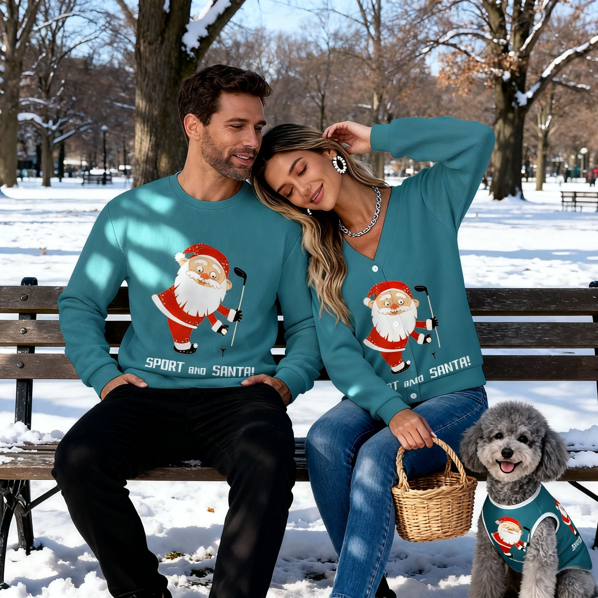 Sport and Santa Sweater