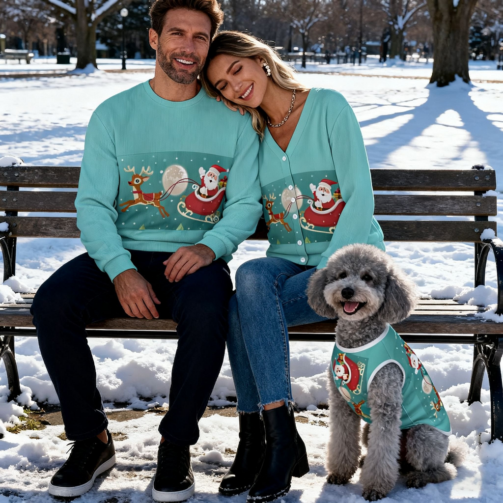 Santa Sleigh Ride Sweater