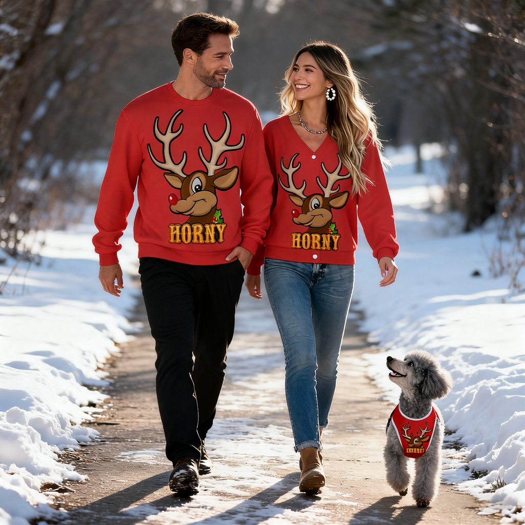 Horny Reindeer Sweater