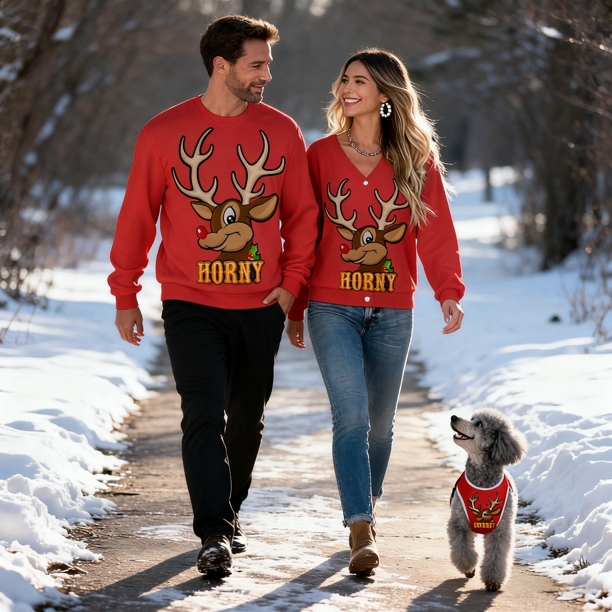 Horny Reindeer Sweater