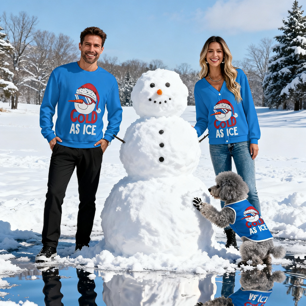 Cold As Ice Snowman Sweater