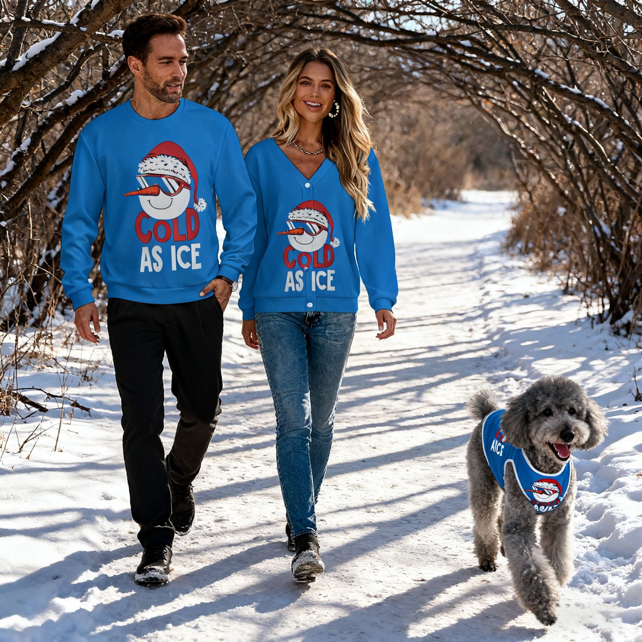 Cold As Ice Snowman Sweater