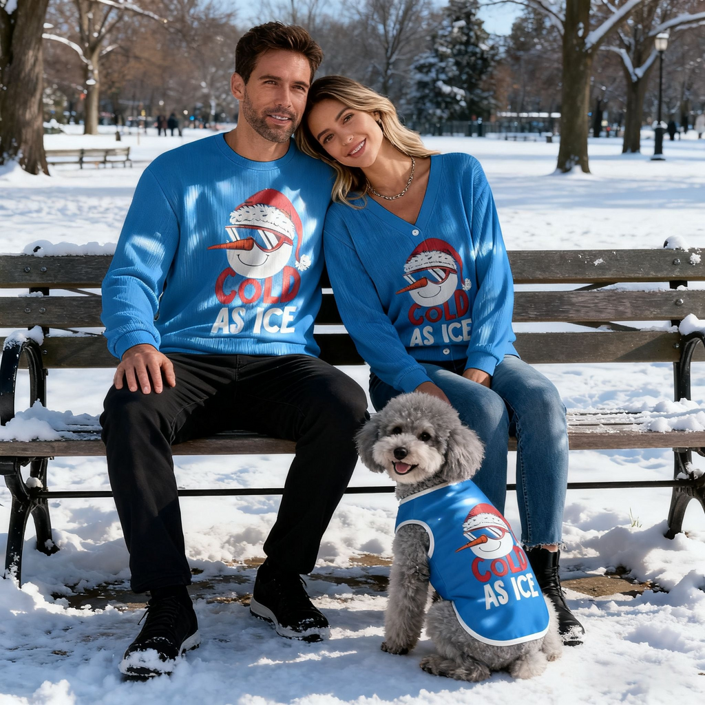 Cold As Ice Snowman Sweater