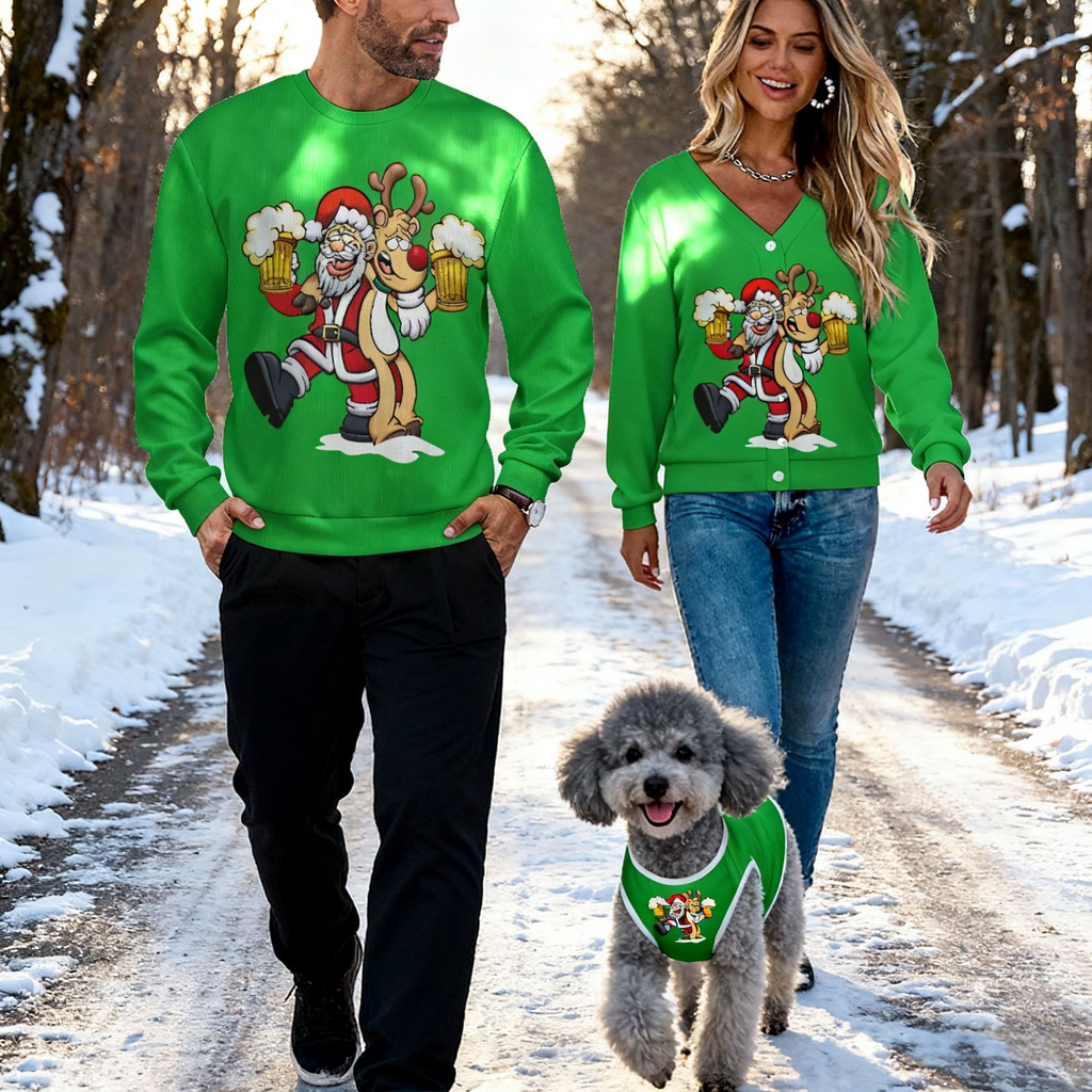 Santa Cheers Sweater