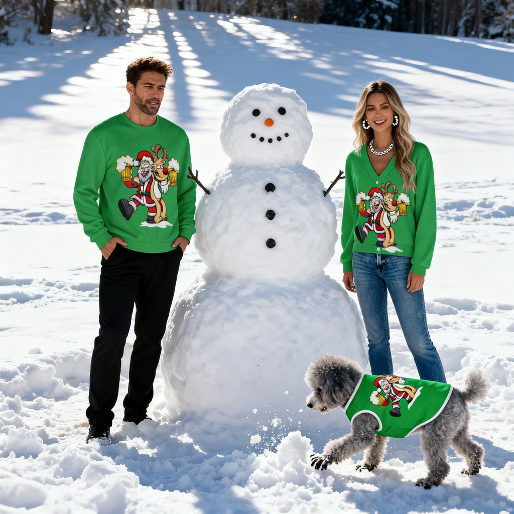 Santa Cheers Sweater