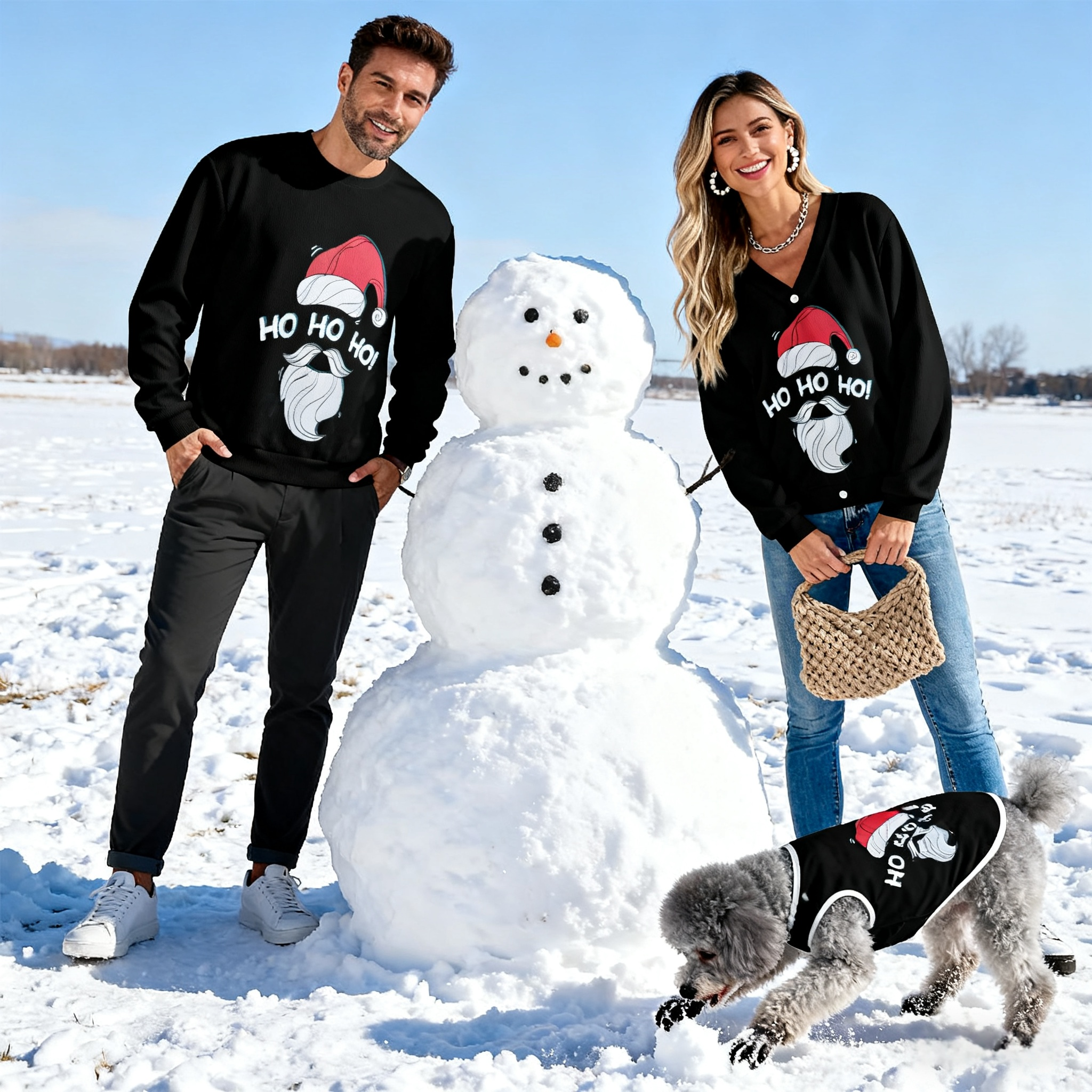 Ho Ho Ho Santa Sweater