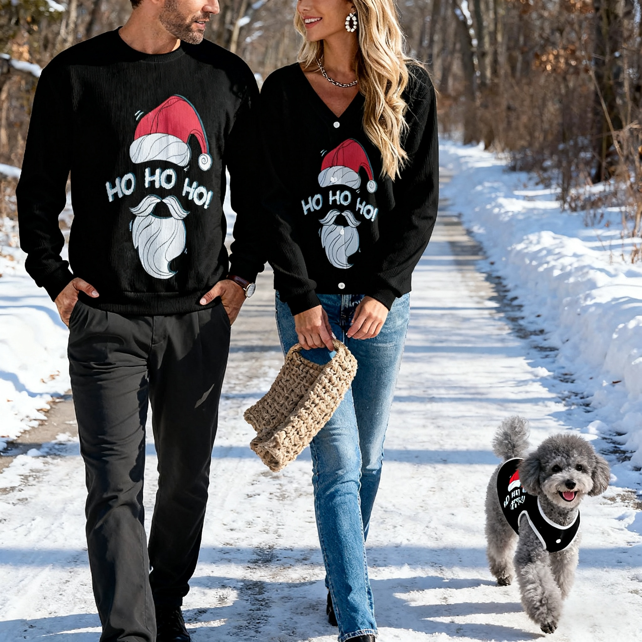 Ho Ho Ho Santa Sweater