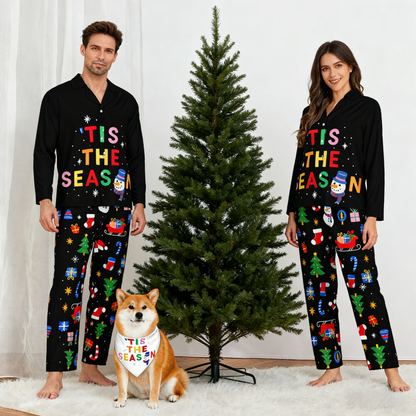 Holiday Tis The Season Matching Pajamas