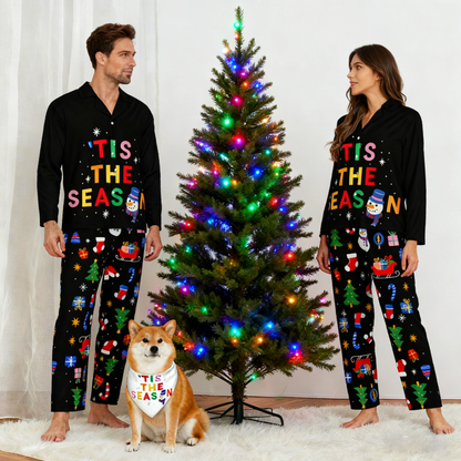 Holiday Tis The Season Matching Pajamas
