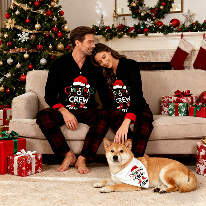 Holiday Christmas Crew Matching Pajamas
